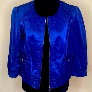 White House Black Market Bomber Style Jacket